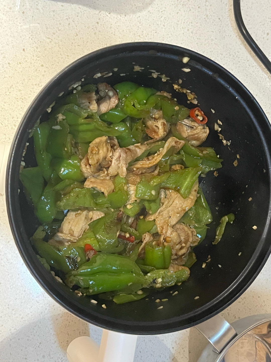 【电煮锅】青椒炒肉