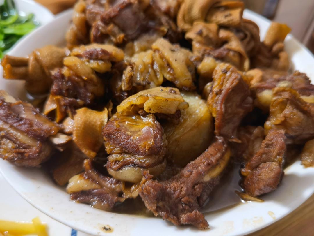 红烧肉千张结(豆腐皮)