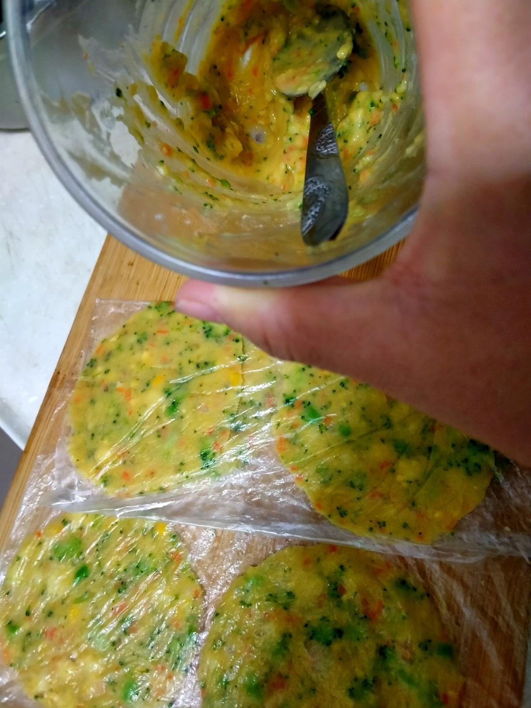 香芋鲜虾饼 宝宝辅食食谱