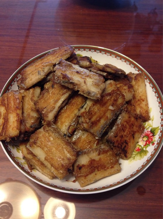 干炸带鱼