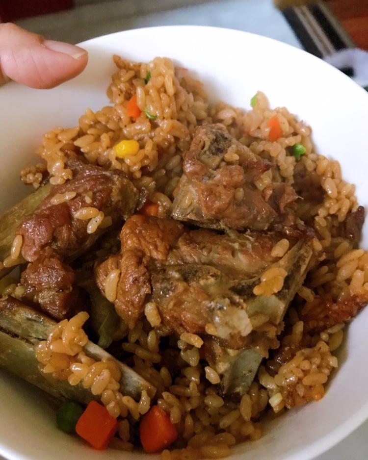 电饭锅版排骨焖饭