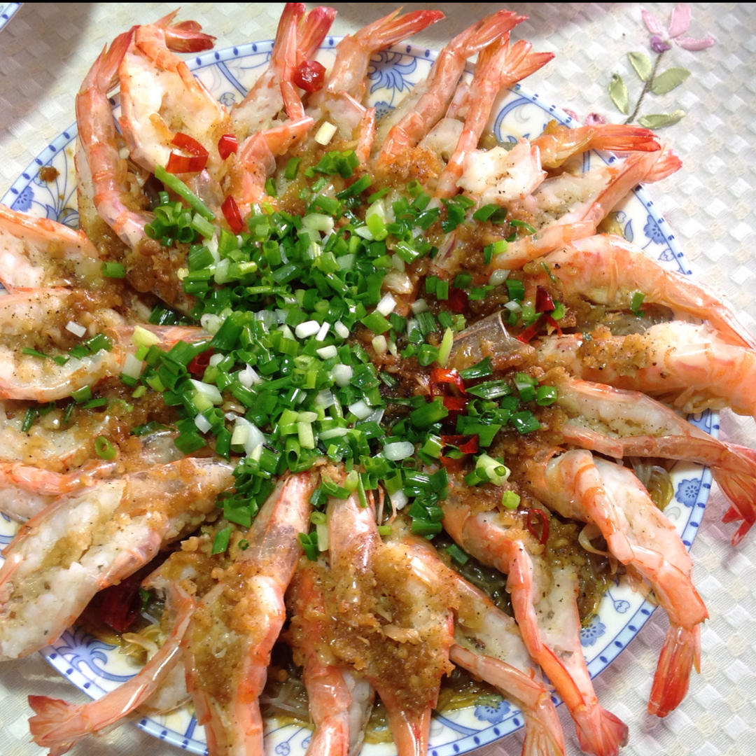 蒜蓉粉丝蒸虾