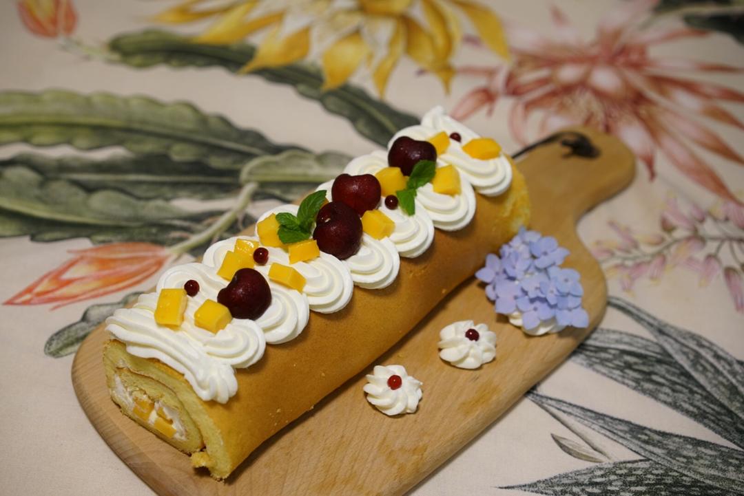 原味蛋糕卷