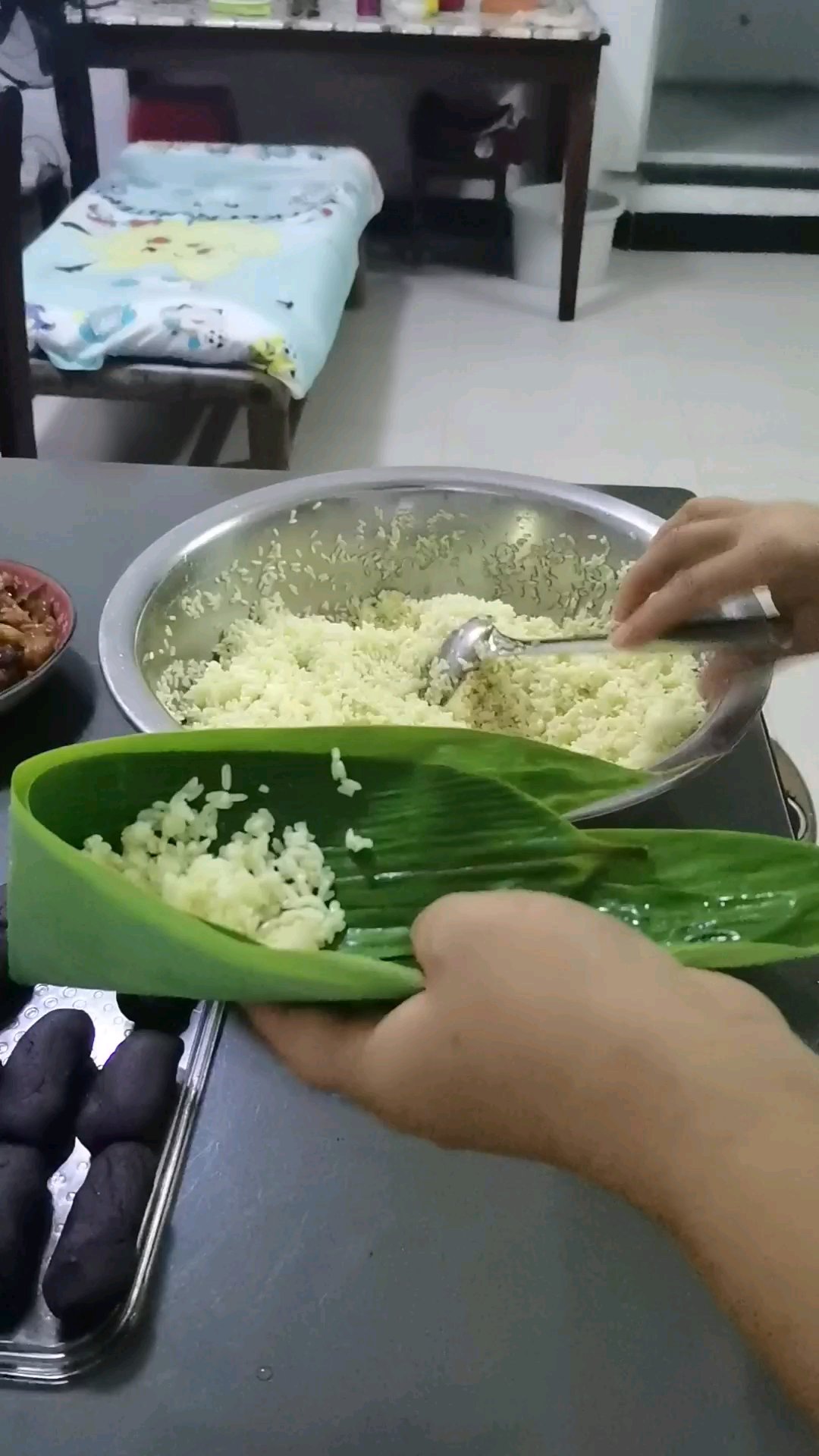 红豆沙粽子的做法 步骤10