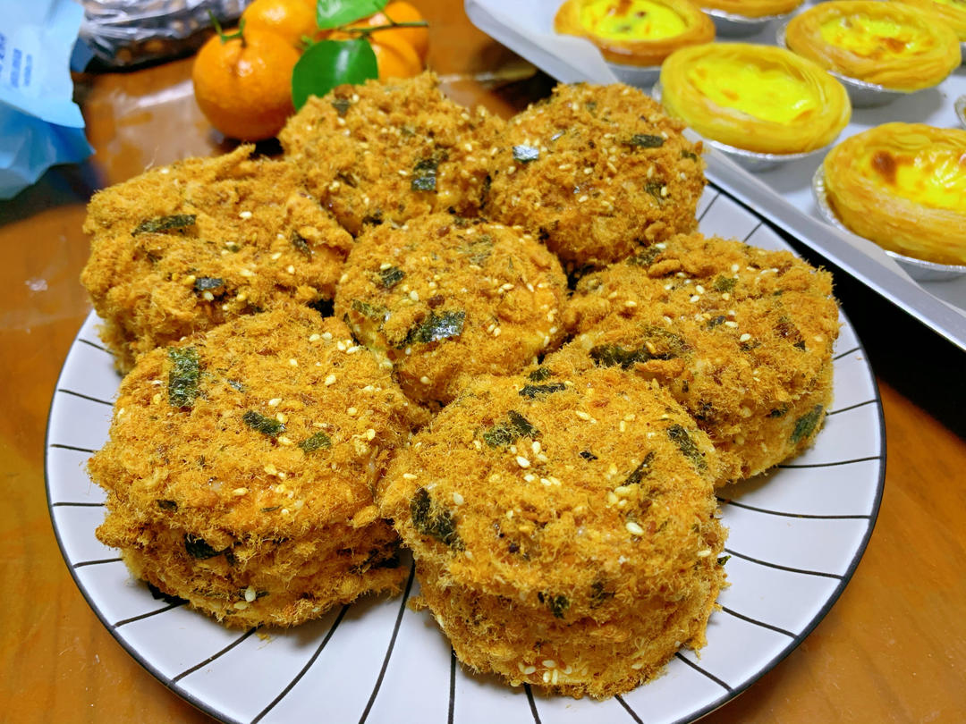 不输鲍师傅—松软美味不腻版海苔肉松小贝（内附超详细蛋白打发方法）