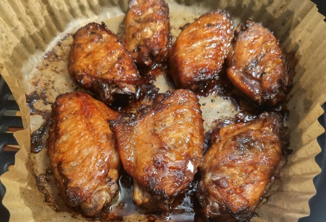 秒杀外面轻食店的所有鸡翅 吃了一次就彻底爱上(空气炸锅版)