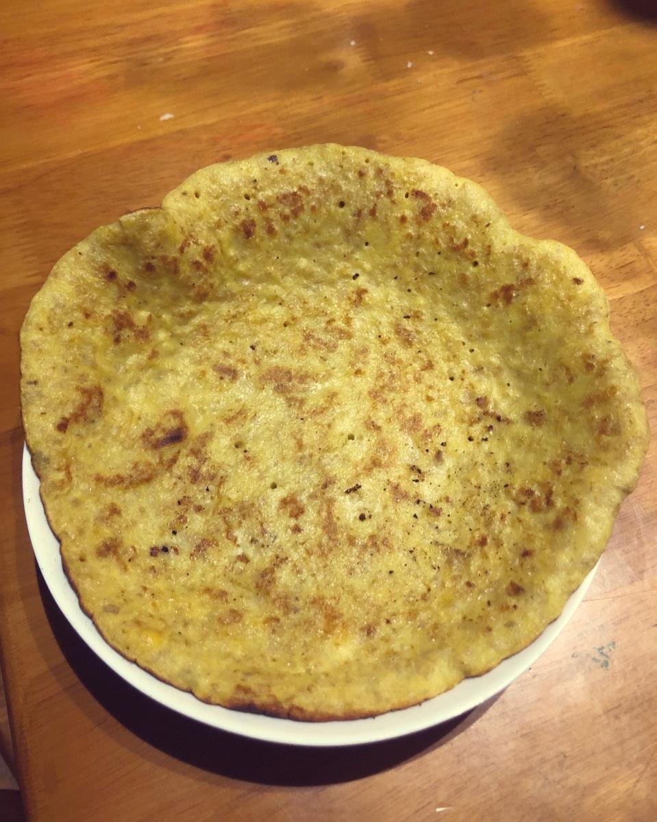 燕麦鸡蛋饼~快手早餐