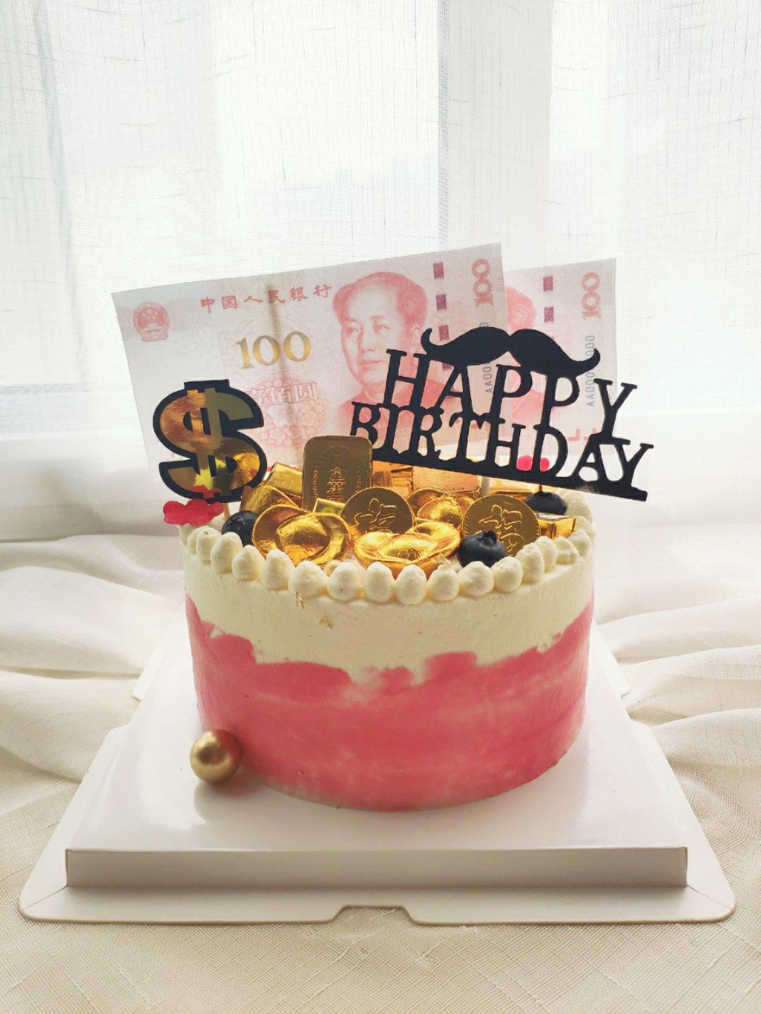 抹面，如何抹出一个渐变色的蛋糕。