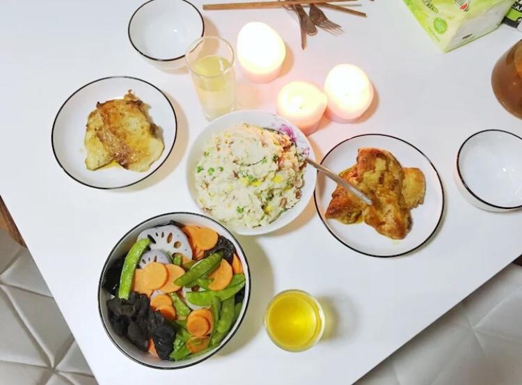 投食记
