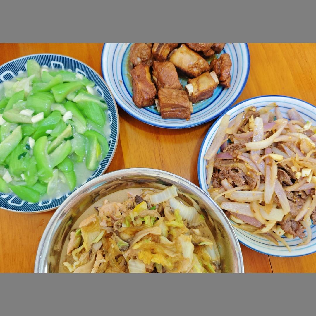我家的一日三餐