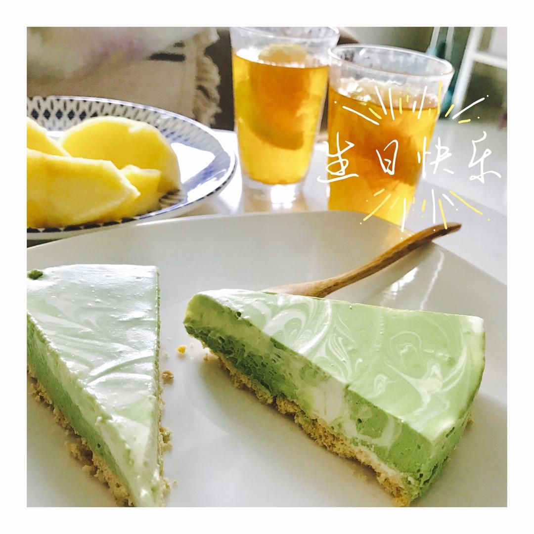 【福田淳子】冷藏式抹茶大理石乳酪蛋糕
