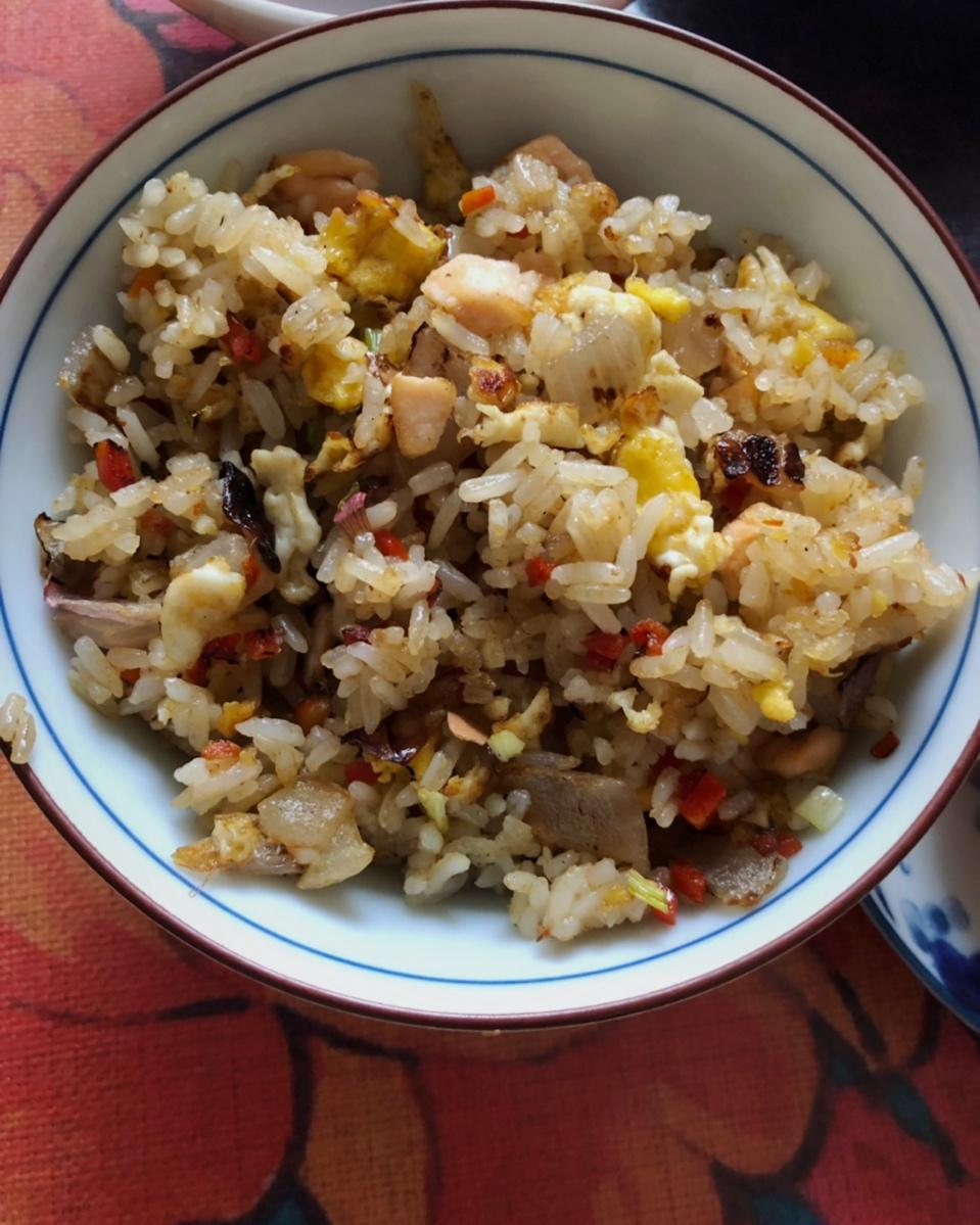 三文鱼炒饭