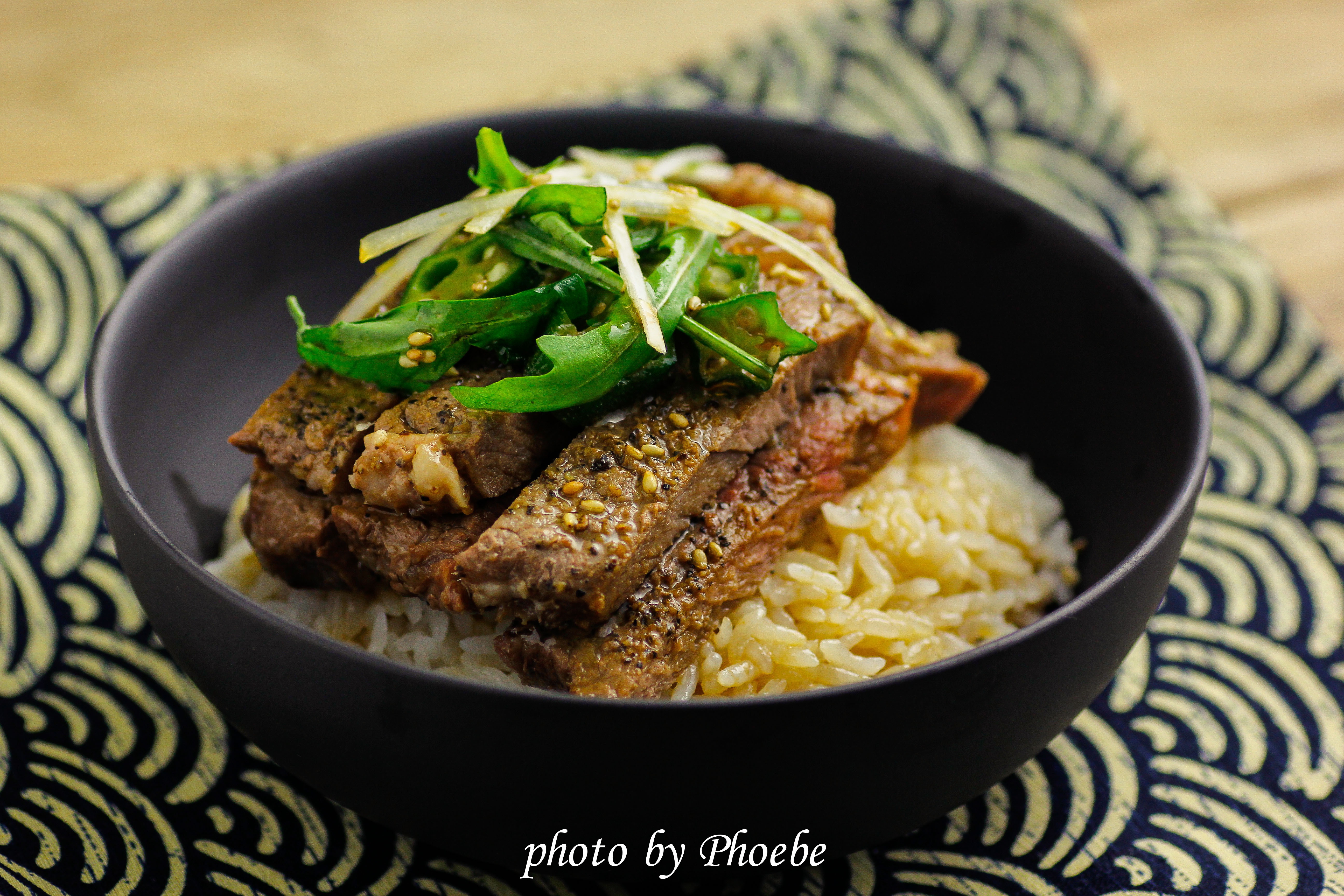 msmiao做的日式牛肉丼