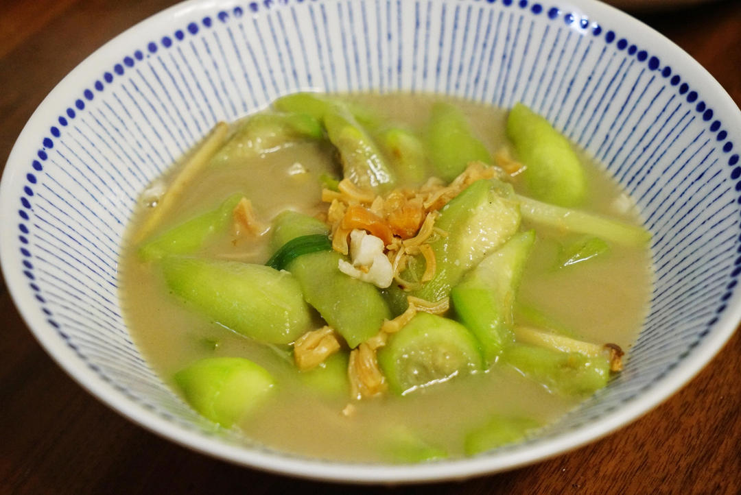 干贝烧丝瓜
