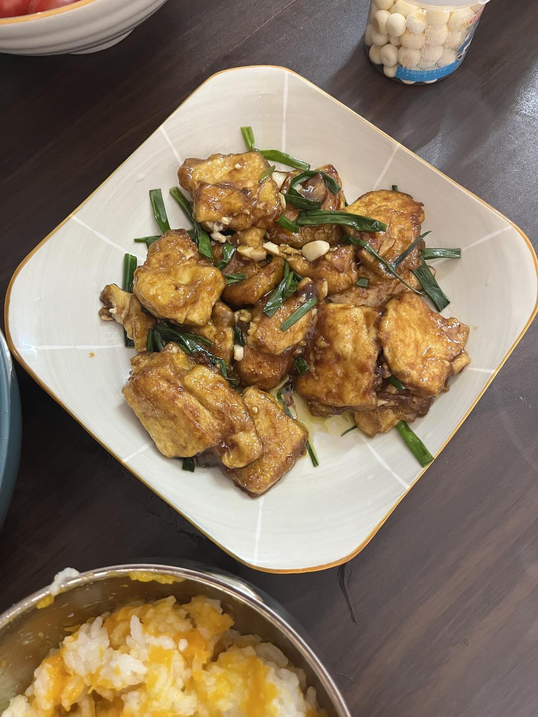 无敌好吃的香煎豆腐