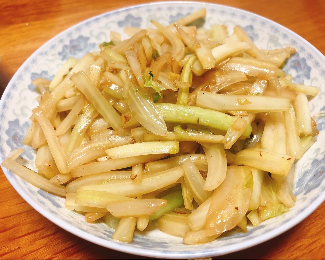 素炒白菜丝