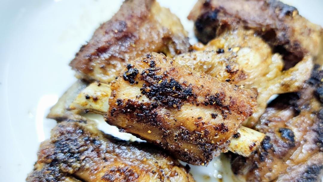 香辣排骨｜免油炸