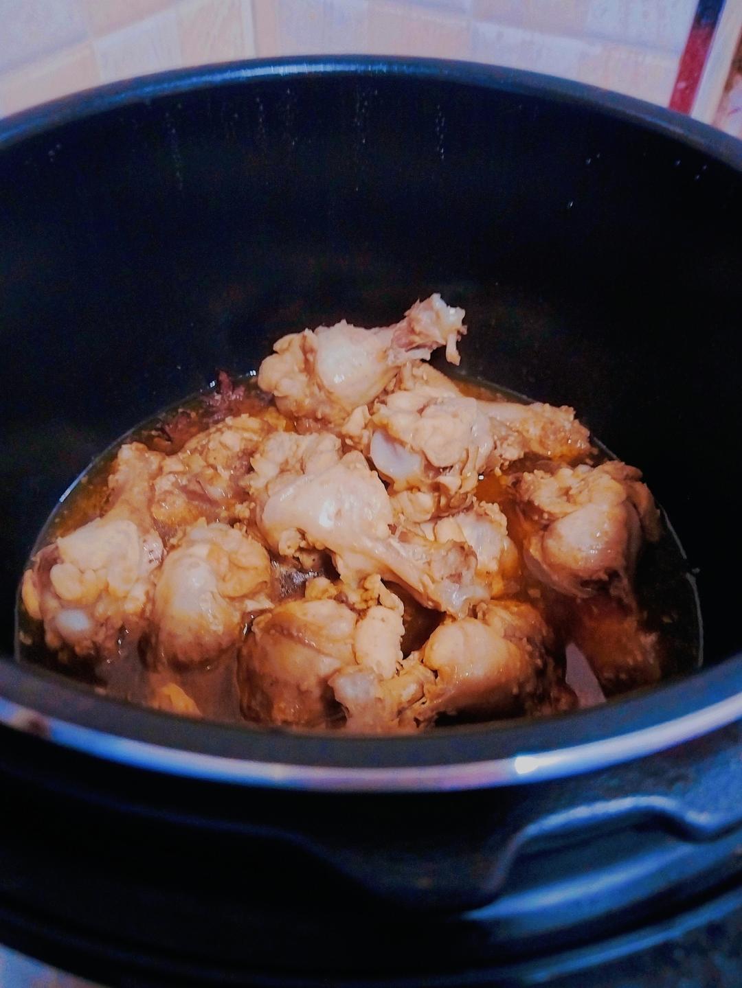 电高压锅炖鸡腿