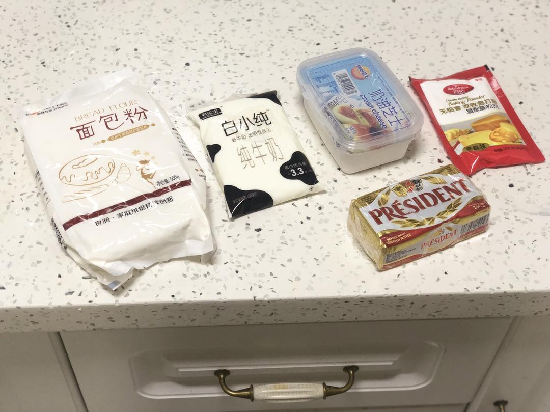 纯奶手撕吐司的做法 步骤1