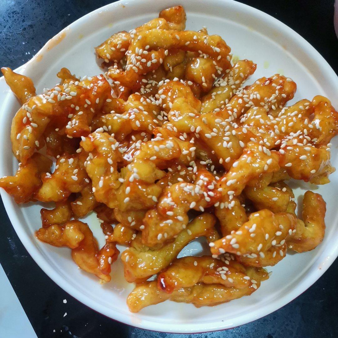 糖醋里脊-番茄酱版