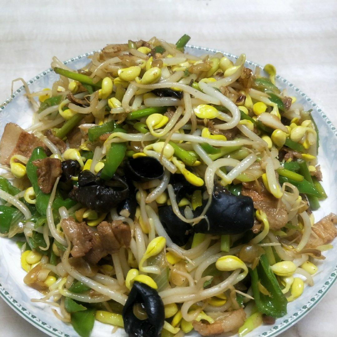 呛炒黄豆芽