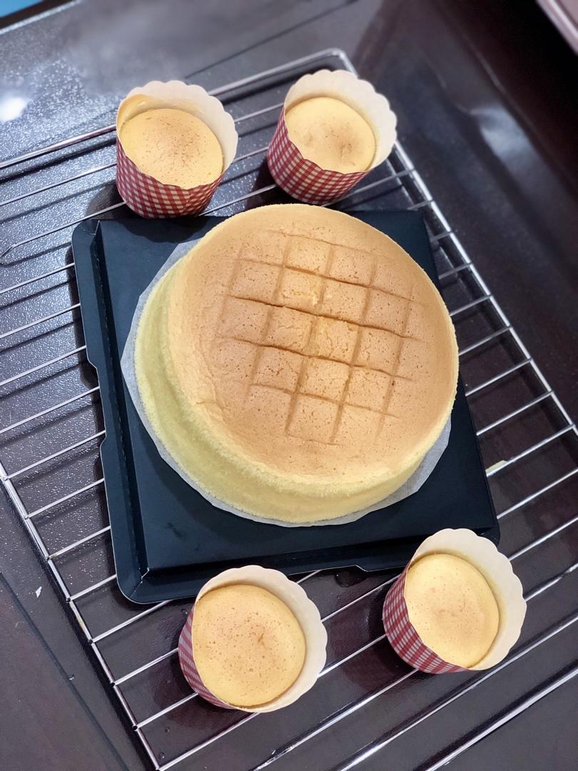 淡奶油戚风蛋糕