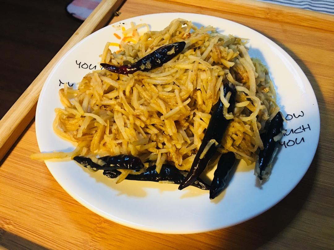 树椒土豆丝