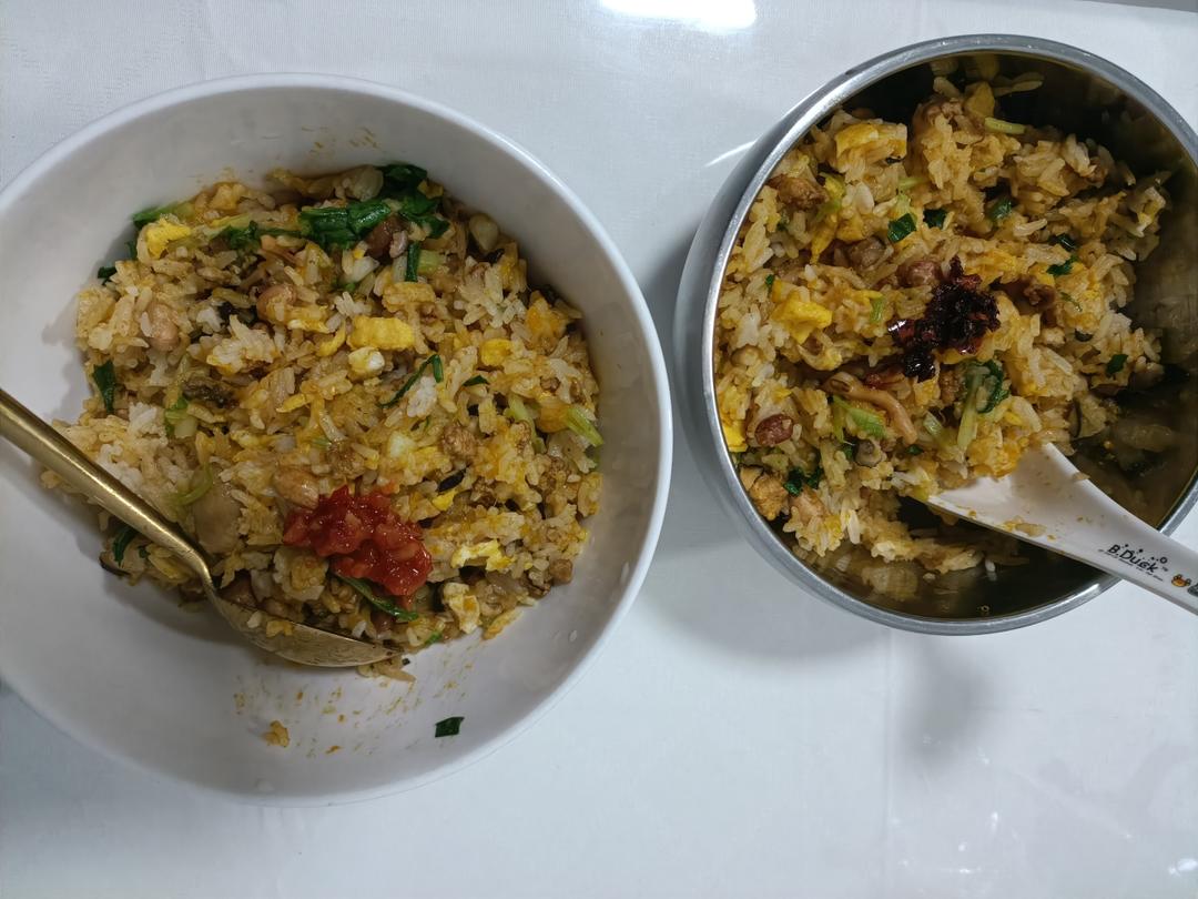 美味到不行的南瓜饭