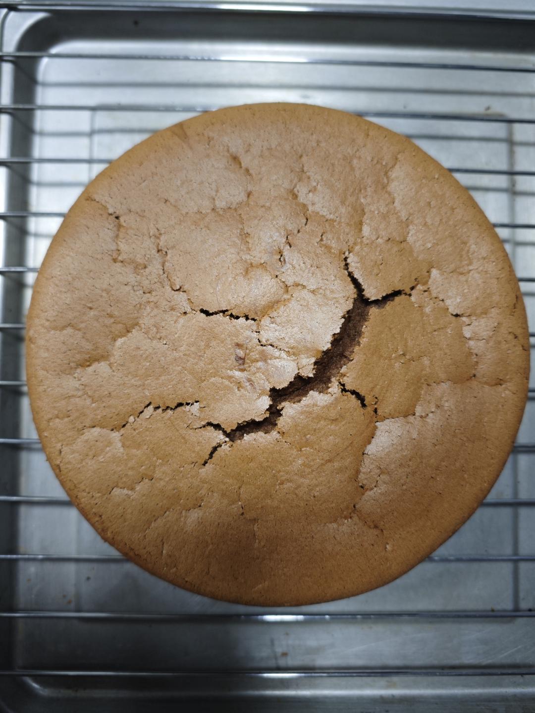 巧克力戚风蛋糕6寸(基础易成功版)