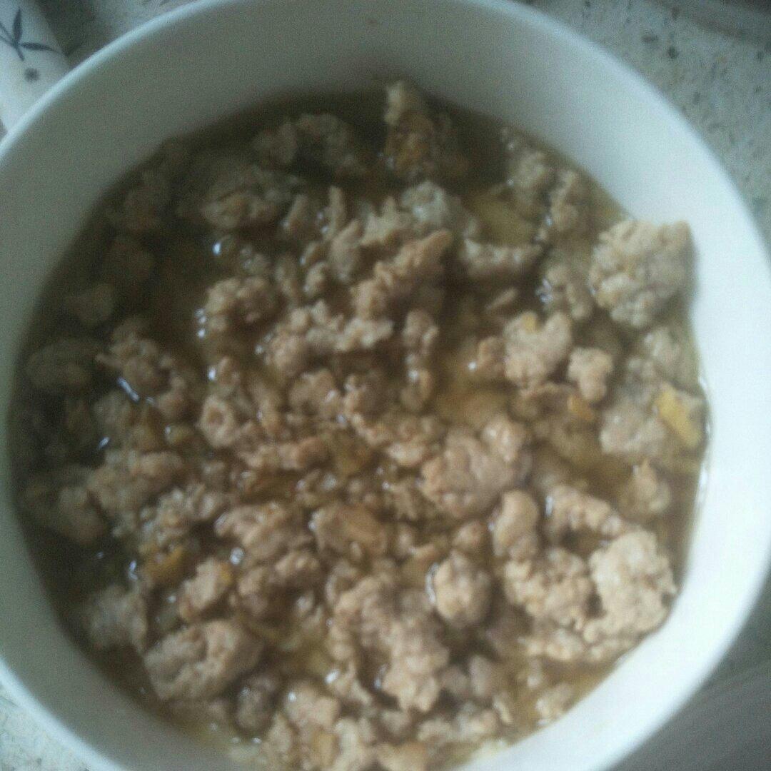 肉末蒸豆腐