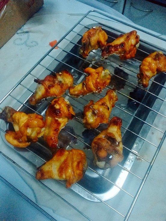 蜜汁烤鸡翅根