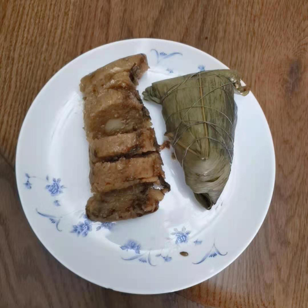 香糯的干菜肉粽（内有四角粽的包法视频