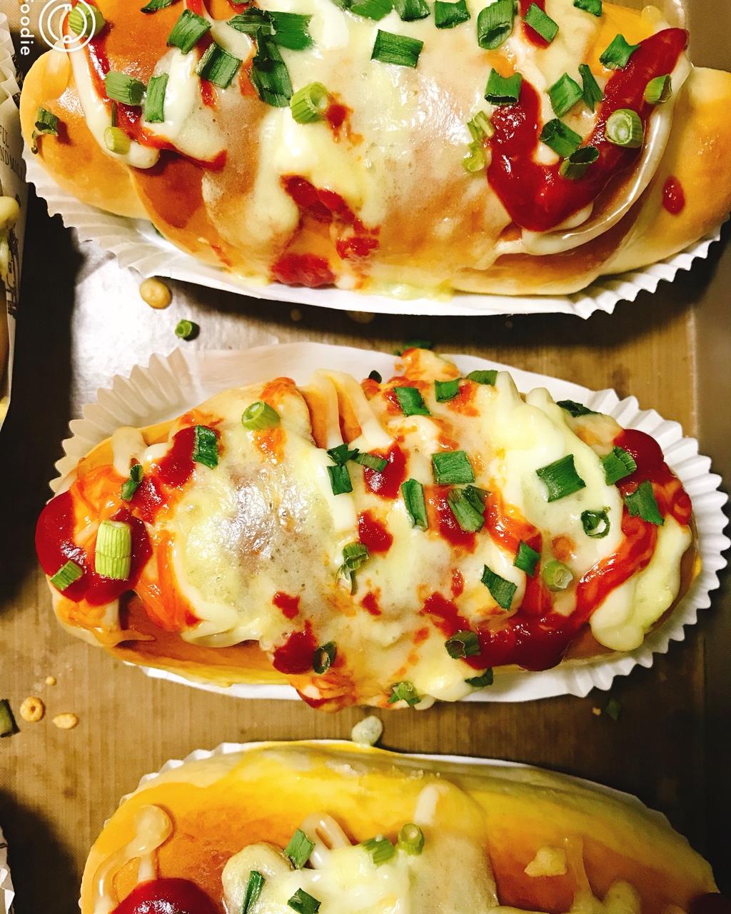 葱香芝士培根面包