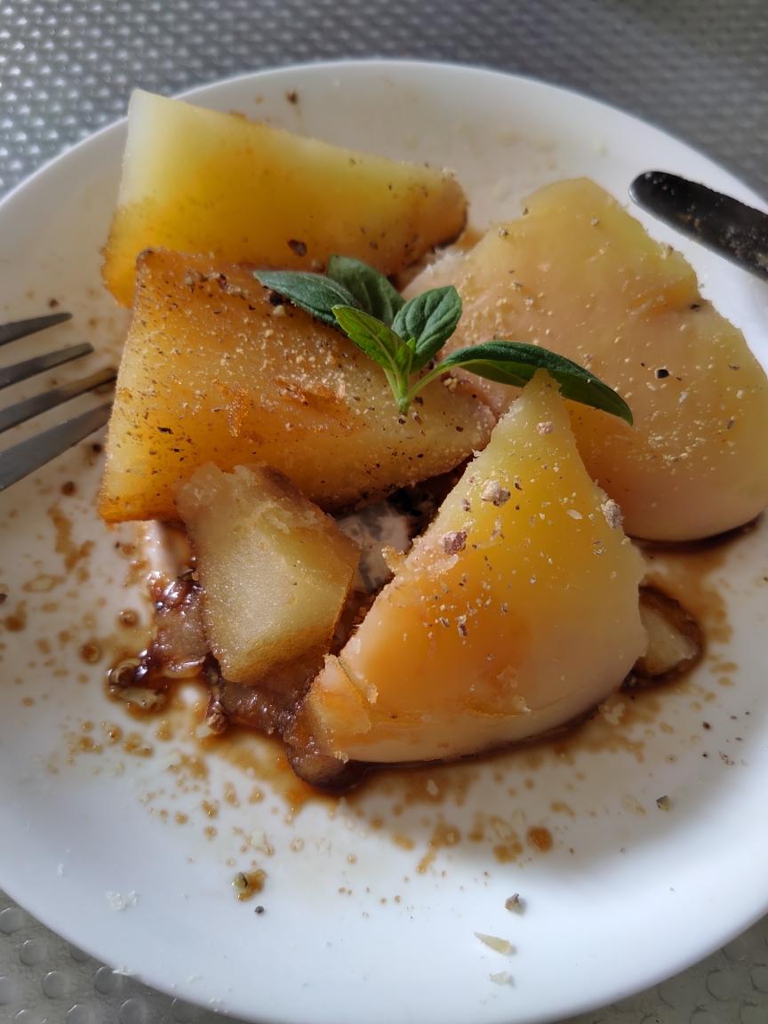 红皮马铃薯纯素极简午饭