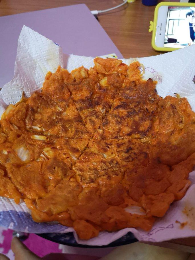 辣白菜饼