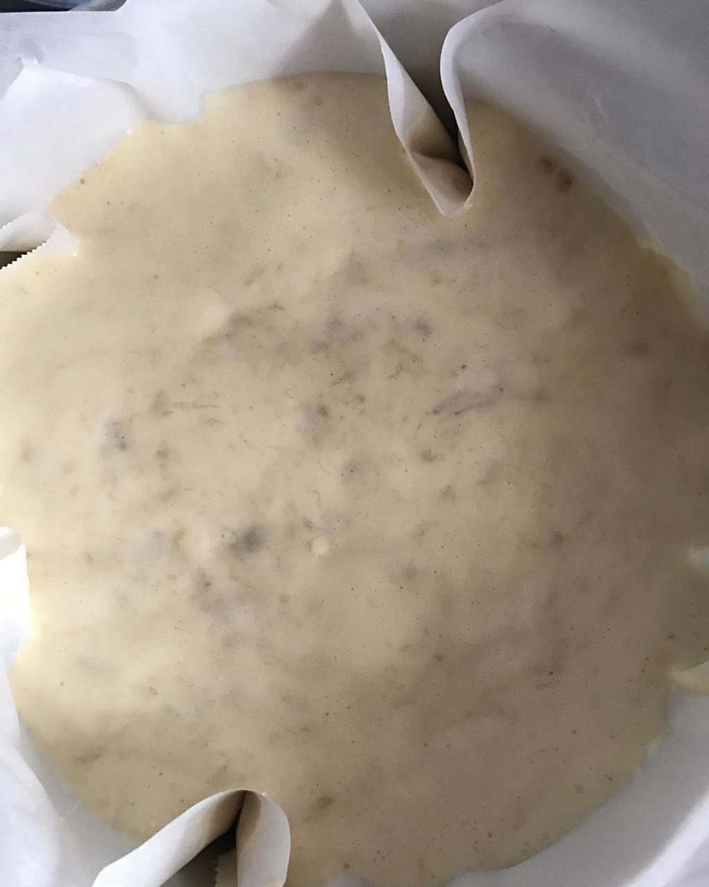 柔润轻负担酸奶香蕉蛋糕
