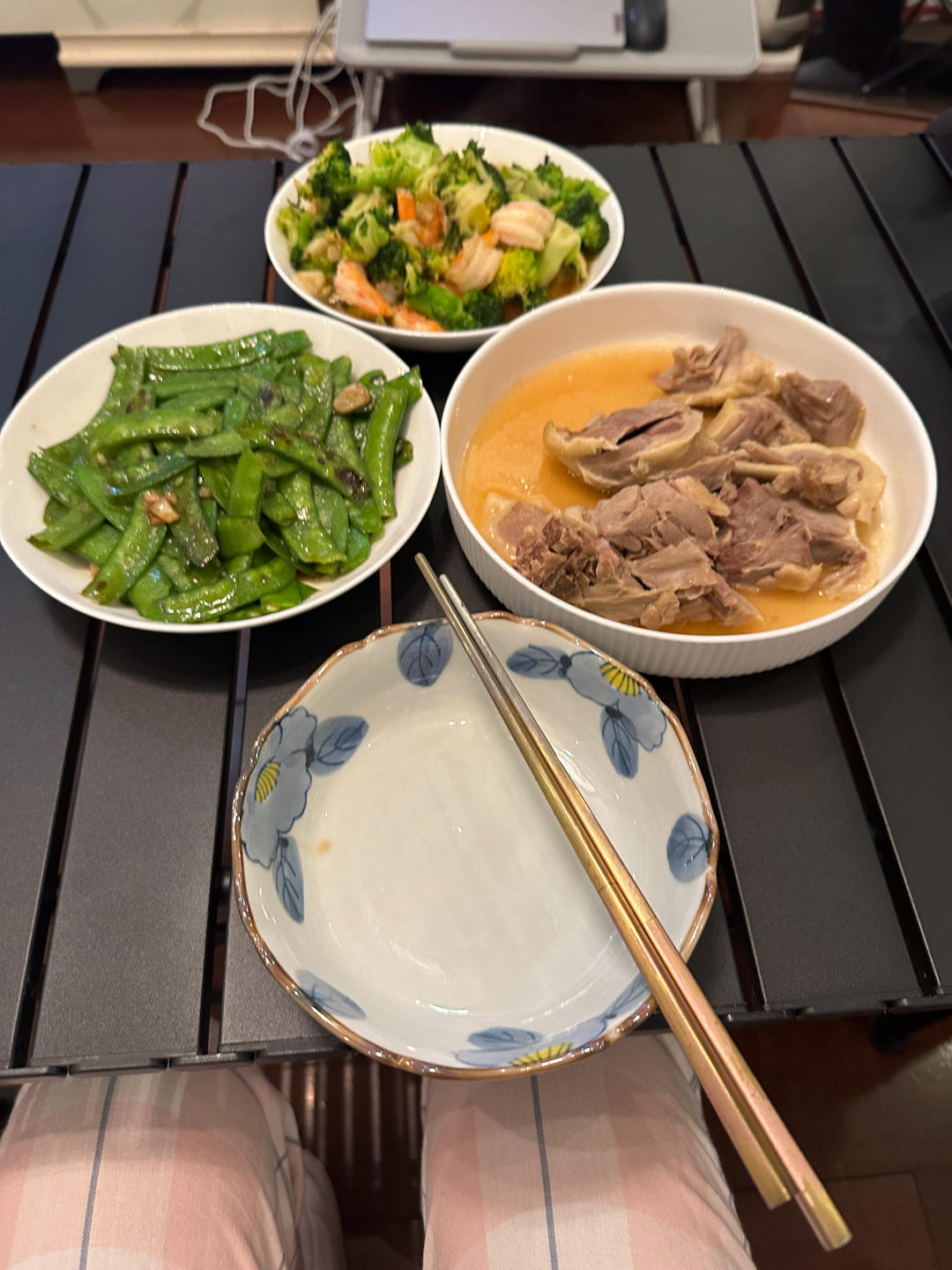 减肥去脂的西兰花炒虾仁