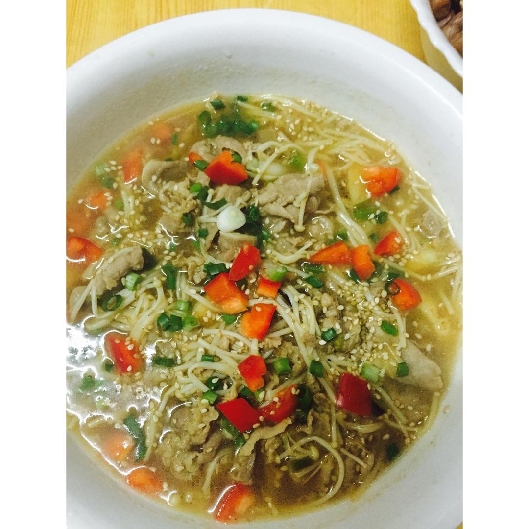 肥牛金针菇