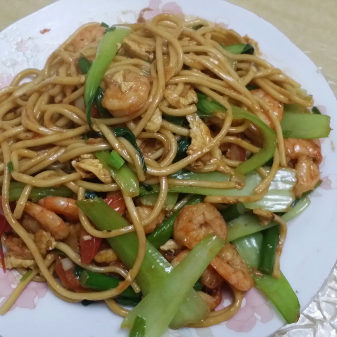 海鲜炒面