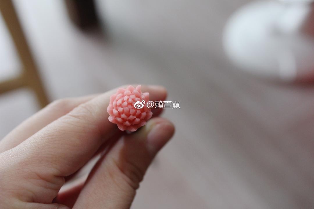 练切菓子｜紫娇花详细做法