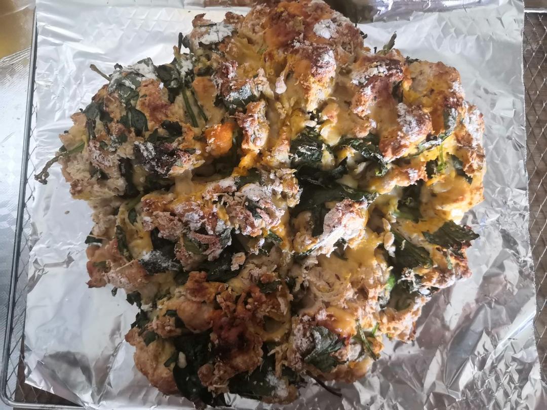 菠菜南瓜奶酪丹波面包丨健康·烘焙