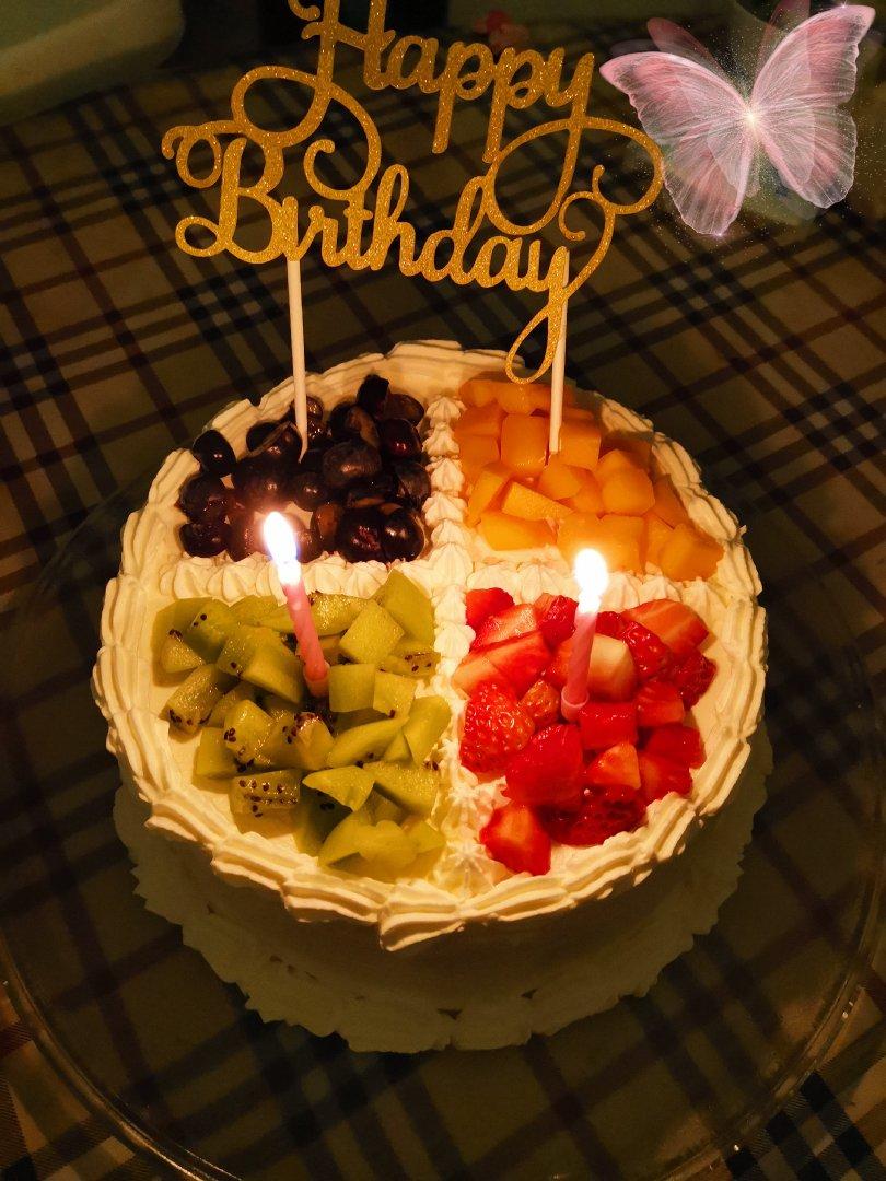 水果奶油【生日蛋糕】