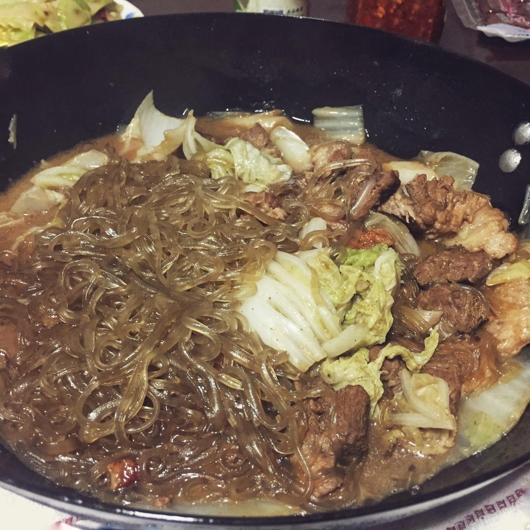 猪肉白菜炖粉条