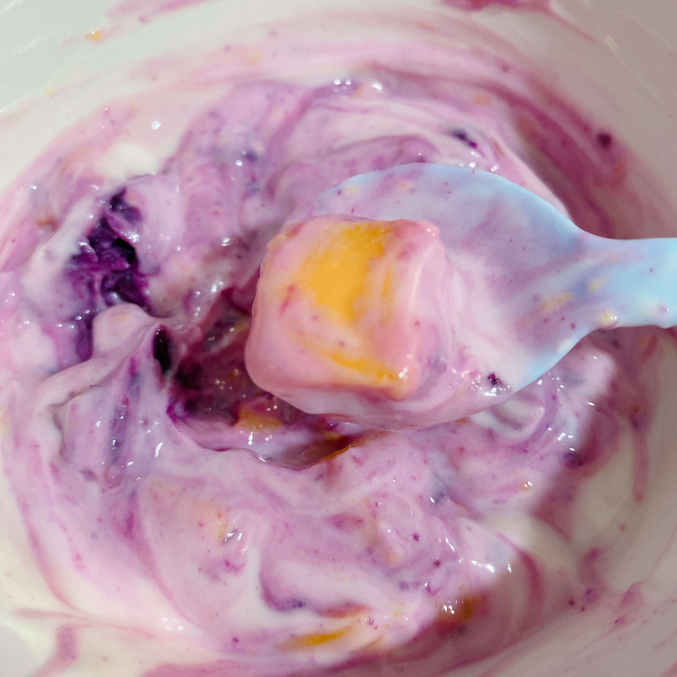 芒果🥭紫薯🍠酸奶捞的做法
