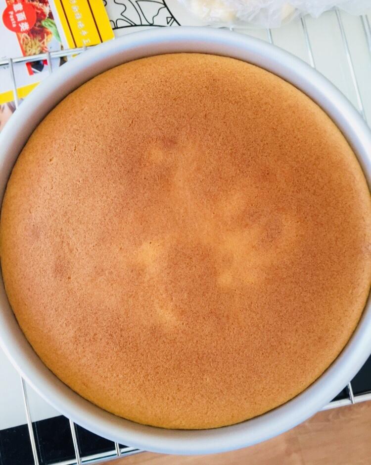 八寸戚风蛋糕