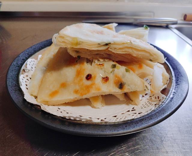 千层葱花饼,葱油饼的做法