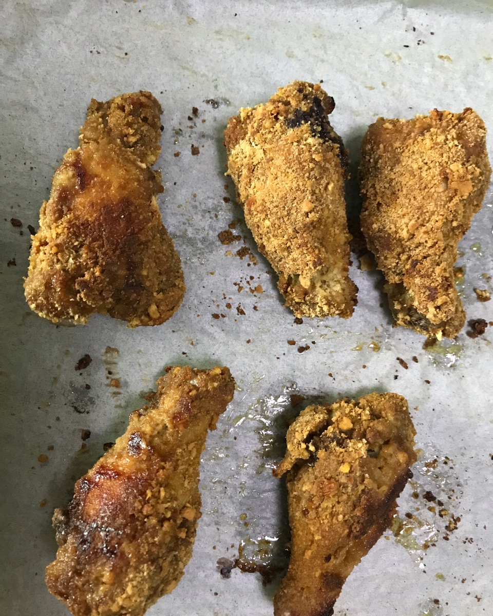 烤鸡腿 （无油无粉烤箱版）自制奥尔良调料