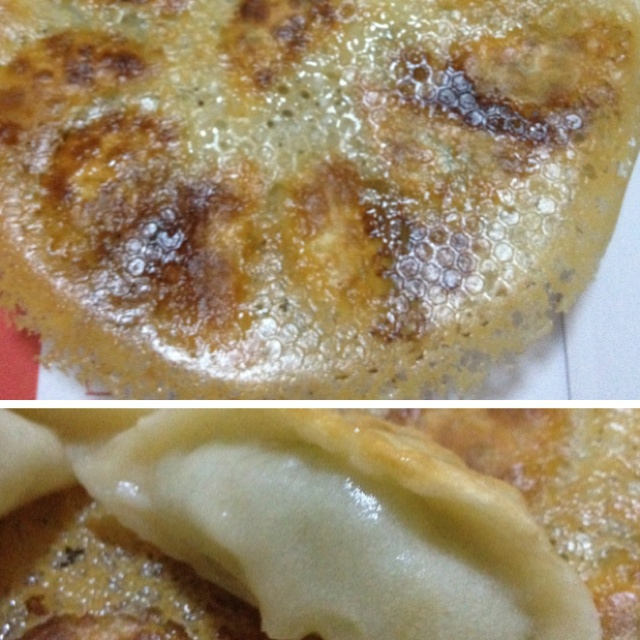 冰花猪肉煎饺