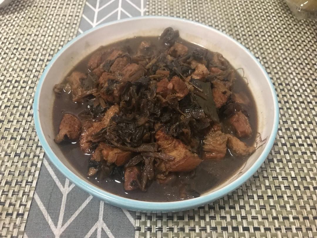梅干菜烧肉家常做法