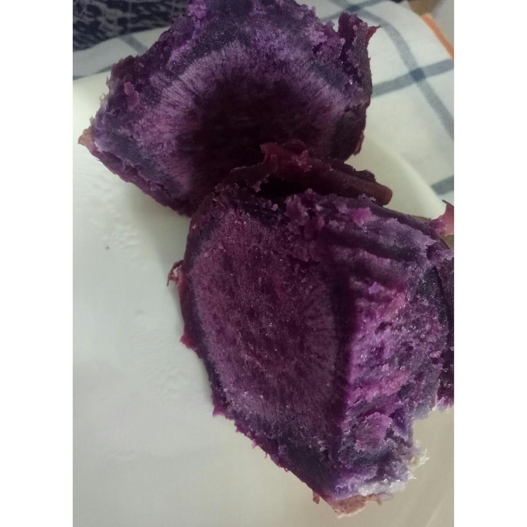 蒸紫薯